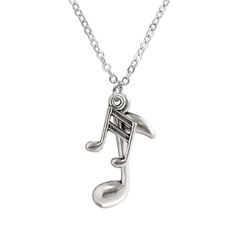 Music Notes Necklace | O Yeah Gifts! Musical Note Jewelry, Music Note Bracelet, Music Note Necklace, Whale Tail Necklace, Antique Silver Necklace, Dinosaur Necklace, Sunshine Necklace, Unicorn Necklace, Music Jewelry