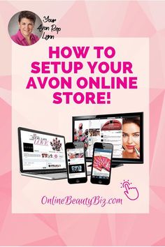 an advertisement for the online beauty store