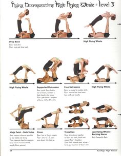 a poster with instructions on how to do the splitster yoga pose for beginners