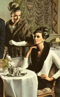 Style Année 60, Glamour Vintage, Ladies Who Lunch, Lauren Hutton, Anja Rubik, Moda Retro, Mode Chic, Foto Vintage