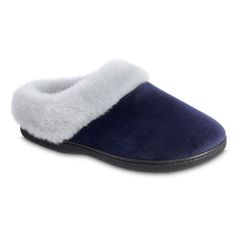 These Women's isotoner Memory Foam Velour Valerie Comfort Hoodback Slippers offer superior softness and sassy styling. DETAILS Faux fur Indoor/outdoor flex groove sole Platform height: .5 in.SHOE CONSTRUCTION Materials: 95% recycled polyester, 5% spandex Upper material: polyester Lining material: 100% recycled polyester Memory foam-padded footbed Memory foam insole Rubber outsoleSHOE DETAILS Machine wash cool, dry flat away from heat Round toe Slip-on Closed-back silhouette Imported Size: X-LARG Women's Slippers, Construction Materials, Mens Slippers, Womens Slippers, Memory Foam, Faux Fur, Care Instructions, Indoor Outdoor, Slippers