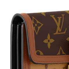 LOUIS VUITTON® - Sarah Wallet - Monogram Monogram Reverse Luxury Rectangular Wallet With Logo, Luxury Rectangular Wallets With Logo, Luxury Brown Wallets With Logo, Classic Rectangular Wallet In Monogram Canvas, Luxury Monogram Rectangular Wallets, Classic Rectangular Monogram Canvas Wallet, Luxury Monogram Canvas Wallet With Card Slots, Logo Lv, Louis Vuitton Sarah Wallet