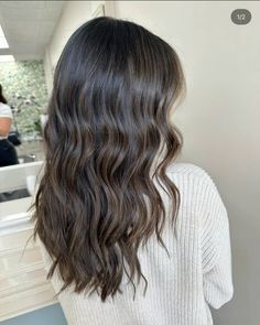 Inspo Hair, Hair Dyes, Dye Ideas, Hair Balayage, Brunette Hair, Hairstyles For School, Hair Dye, Balayage Hair