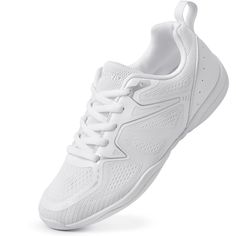 a white tennis shoe on a white background