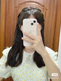 Hair Styels, Hairstyles For Layered Hair, Kawaii Hairstyles, Bow Hairstyle, Hair Tips Video, Hair Arrange, Hairdo For Long Hair, Short Hair Styles Easy