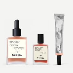 Tinted Trio - Typology Serum Concealer, Magnesium Hydroxide, Oil Makeup Remover, Skincare Benefits, Makeup Remover Pads, Micellar Water, Natural Care, Dehydrated Skin, Lip Oil