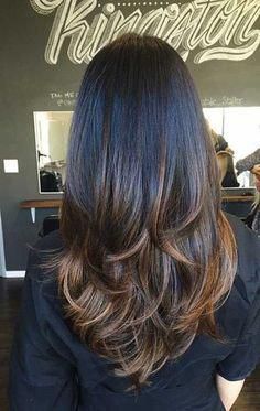 Brunette Hair Cuts, Long Hair Girl, Short Hair Styles Easy, Easy Hairstyles For Long Hair