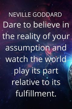 a quote about the reality of being able to be in space, with an image of a