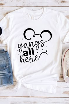 a t - shirt with the words'goings all here'printed on it