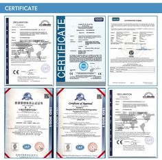 four different types of certificates