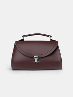 Poppy Mini Handbag - Oxblood Popular Bags, Doctor Bag, Leather Satchel Bag, Cambridge Satchel, Mini Handbags, Cambridge Satchel Company, Sport Bag, Leather Satchel, Leather Top