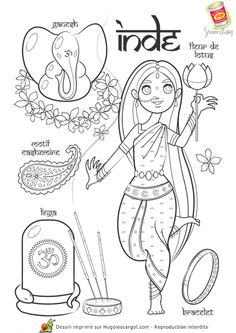 Things To Color, Book Portfolio, Around The World Theme, World Thinking Day, Kids Around The World, World Crafts, World Cultures, Coloring Book Pages, Coloring Pictures