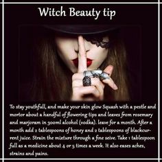 Witch Beauty, Beauty Spells, Witchy Tips, Under Your Spell, Wiccan Witch, Magick Spells, Wiccan Spell Book, Witch Spell Book, Wicca Witchcraft