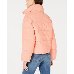 Super Cute Juniors Puffer Coat Soft! In Blush (Orangish/Pink) Two Side Pockets Front Zip Great Every Day Coat Corduroy Puffer, Jacket Collection, Puffer Coat, Orange Pink, Women Collection, Pink And Orange, Puffer, Winter Jackets, Blush