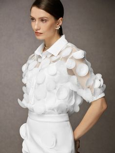 Stylewe offers stylish and concessional Blouses.. SPU: 11NBLCRC45B, Color: White, Material:Polyester, Neckline:Shirt Collar. Shirt Collar Pattern, Elegant Blouses, Comfortable Room, Loose Shorts, Collar Designs, Collar Blouse, Cup Size, Elegant Outfit, Shirt Collar