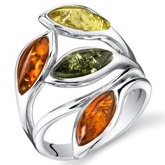 Sparkle all day long with our Baltic Amber Ring in . Sterling Silver makes this your next ultimate must have jewelry. Style SR11300 Leaf Engagement Ring, Amber Gemstone, Yellow Rings, Amber Ring, Leaf Ring, Amber Stone, Amber Jewelry, Color Ring, Baltic Amber