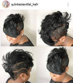 Chocolate Locs, Bald Beauty, Mohawks, Pixie Haircuts, Short Hairstyle, African Hairstyles, Short Cuts