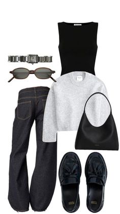 Outfit For Everyday, Looks Jeans, Look Vintage, Autumn Outfit, Mode Inspiration