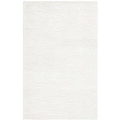 a white rug on a white background