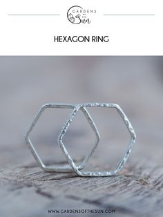 Your daintiest hexagon stacking ring in sterling silver. We love this dainty stacking ring with this aquamarine ring or stacked with any of our Hidden Gems rings. And how about flashing this one as an everyday midi ring? Minimalist Sterling Silver Octagon Jewelry, Minimalist Octagon Sterling Silver Jewelry, Silver Hexagon Sterling Silver Ring, Sterling Silver Hexagon Ring In Silver, Minimalist Silver Octagon Jewelry, Minimalist Octagon Promise Ring, Modern Sterling Silver Hexagon Jewelry, Silver Minimalist Octagon Ring, Minimalist Silver Octagon Ring