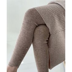 Super Soft hand feel Cashmere blended Wool leggings for Women ▶ Colors ◀ Ivory Mocha(Model's in first page) Brown Gray Black ▶ Size ◀ Small size Medium size ▶ Fabric ◀ Wool 25 / Cotton 50 / Cashmere 5 / Acrylic 20 Stretchable Sweater knit ▶Size Spec◀ Small - S size (Height -> 160cm ~ 165cm) Waist : 29cm (4cm Elastic e-band enclosed) Maximum stretch of waist band : 35cm(Around 70cm as circular) Total Length : 85cm(Stretchable) Rise : 25cm Medium - M size (Height -> 165cm ~ 168cm) Waist : 30 Cashmere Leggings, Long Cardigan Coat, Wool Leggings, Wool Tights, Womens Knit Sweater, Knit Tights, Loose Fit Sweater, Warm Leggings, Winter Leggings