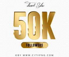 thank you 20k followers with gold lettering