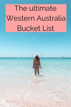 a woman standing in the ocean with text overlay that reads, the secret to afforcing travel