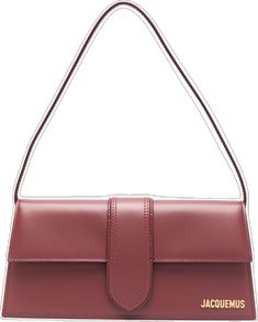 Chic Burgundy Leather Flap Bag, Burgundy Evening Shoulder Bag With Leather Lining, Evening Burgundy Shoulder Bag With Leather Lining, Chic Burgundy Shoulder Bag With Leather Lining, Jacquemus Le Bambino Long, Aviator Watch, Balenciaga Speed, Reebok Club C, Balenciaga Triple S