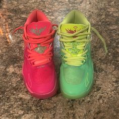 Still In Great Condition Pink And Lime Green Rick And Morty Basketball, Puma Shoes, Pumas Shoes, Rick And Morty, Mens Shoes Sneakers, Basketball Shoes, Lime Green, Pink And Green, Men's Shoes