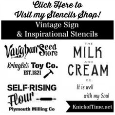 an advertisement with different types of items for sale on it's front and back