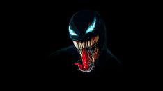 an image of a creepy monster with fangs on it's face and teeth in the dark