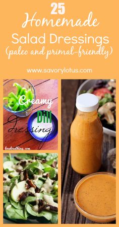 homemade salad dressings pale and primal friendly