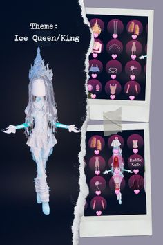 there is an image of ice queen / king in the game, and it looks like she's going to die