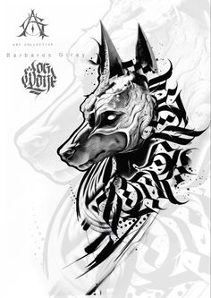 Anubis Drawing Tattoo, Egyptian Tattoo Anubis, Anubis Tattoo Design Sketch, Anubis Tattoo Sketch, Anubis Sketch, Dark Calligraphy Tattoo, Anubis Tattoo Design Ideas, God Tattoo Design, Calligraphy Tattoo Design