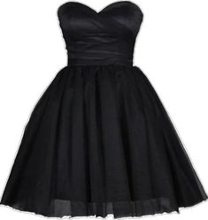 Party Dress With Heart-shaped Neckline In Tulle, Black Tulle Dress With Sweetheart Neckline, Short Party Dress, Black Strapless Dress, Layered Skirt, Classic Elegance, Fitted Bodice, Sweetheart Neckline, Timeless Pieces