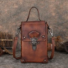 Overview： Design: Brown Leather Womens Small Box Shoulder Bag Cube Small Handmade Handbag Purse for LadiesIn Stock: 3-5 Days To ProcessInclude: A Shoulder BagCustom: NoColor: Brown, Green, Coffee, RedMaterial: CowhideMeasures: (18.5cm x 12cm x 7.3cm)Weight: 0.5 kgSlots: 1 main pocket, 2 pockets insideStyle: Brown Leather Womens Small Box Shoulder Bag Cube Small Handmade Handbag Purse for Ladies Note： Each item will have very slight variances to the pictured wallet, and the consequence is that yo Handmade Handbag, Over The Shoulder Bags, Shoulder Sling, Women Boxing, Trendy Handbags, Handmade Handbags, Genuine Leather Handbag, Small Handbags, Handbag Purse