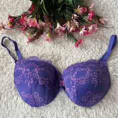 New Maidenform Lift Push-Up Underwire Bra Size 34d Rn 15763 Feel Gorgeous In This Lift Push-Up Bra Style Is Sold Out! No Longer In Stores. Size: 34d Lace: 62% Nylon 18% Spandex 20% Rayon. Back: 76% Nylon 24% Spandex Brand New Without Tag! Never Been Worn, Never Been Tried On. Luxury Partially Lined Push-up Bra, Solid Color Micro-elastic Push-up Bra, Lace Push-up Bra With Lace Trim, Pink Push-up Bra With Lace Trim, Victoria's Secret Partially Lined Push-up Bra, Bra Style, Push Up Bra, Underwire Bra, Bra Styles