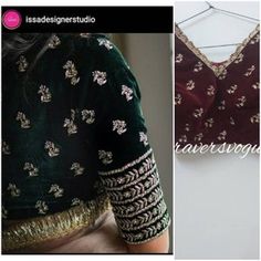 Brocade Blouse / Brocade Crop top / Choli / Lehanga Choli | Etsy Jardoshi Work Lehenga, Velvet Embroidery Blouse, Velvet Blouse Aari Work Design, Work On Velvet Blouse, Velvet Blouse Embroidery Designs, Jardoshi Work Design Blouse, Velvet Blouse Work Designs, Velvet Blouse For Silk Saree, Velvet Bridal Blouse