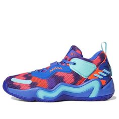 Adidas D.O.N. Issue #3 GCA GV7265 Blue Basketball Shoes, Donovan Mitchell, Sneakers Adidas, Low Top Sneakers, Stylish Sneakers, Saucony Sneaker, Adidas Shoes, Basketball Shoes, Air Jordan Sneaker