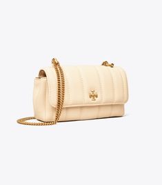 Mini Kira Flap Shoulder Bag: Women's Designer Crossbody Bags | Tory Burch Country Club Attire, Country Club Dress, Club Attire, Classy Outfit Ideas, Kira Chevron, Soft Sandals, Womens Designer Handbags, Barrel Bag, Flap Shoulder Bag