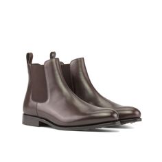 Ettore Chelsea Boots - Premium Men Dress Boots from Que Shebley - Shop now at Que Shebley Mens Dress Boots, High End Shoes, Botas Chelsea, Chelsea Boots Men, Brown Box, Slip On Boots, Shoe Tree, Painting Leather, Goodyear Welt