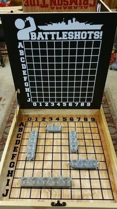 an old fashioned game is displayed in a store