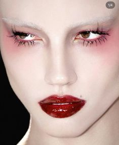 Bleached Eyebrows, Vampire Makeup, Cool Makeup Looks, Goth Makeup, Eye Makeup Art, October 27, Sims 4 Cc