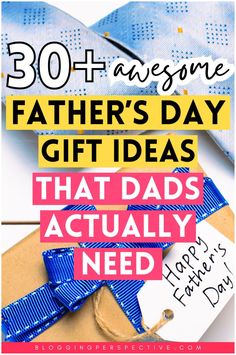 Running out of time for father's day shopping? Check out 30 fathers day gifts ideas that are perfect for last-minute inspiration. From heartfelt father's day gifts to quick and easy fathers day presents, this list has amazing ideas for father’s day and gifts for dad. These father gift ideas also make great father in law gift ideas. Find your perfect gift on the blog today!