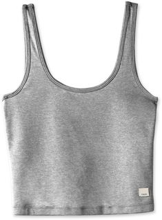 Made with supersoft  premium stretch fabric that's derived from mostly recycled material  the women's Vuori Halo Essential tank top is moisture-wicking and movement-ready. Versatile Moisture-wicking Scoop Neck Tops, Scoop Neck Cotton Yoga Top, Cotton Scoop Neck Yoga Top, Cotton Scoop Neck Top For Yoga, Seamless Fitted Tops In Recycled Polyester, Seamless Recycled Polyester Tops For Yoga, Seamless Recycled Polyester Yoga Top, Everyday Tops With Tank Straps And Minimal Stretch, Everyday Tops With Minimal Stretch And Tank Straps