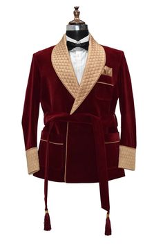 Party Wear Blazers, Burgundy Velvet Blazer, Special Gifts For Him, Best Blazer, Velvet Quilt, Tuxedo Jacket, Tailored Design, Velvet Blazer, Quilted Coat