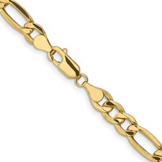 Product Weight Weighs approximately 9.56 grams. Product Dimensions Length of item : 18 in Width of item : 6.6 mm Features - 10K Yellow gold - Lobster - Semi Solid Product Specifications - Material : Primary - Purity : 10K - Finish : Polished - Length of Item : 18 in - Chain Length : 18 in - Chain Type : Figaro - Chain Width : 6.6 mm - Clasp /Connector : Lobster - Clasp Thickness (Female end) : 2.35 mm - Clasp Thickness (Male end) : 3 mm - Clasp Width (Female end) : 4.75 mm - Clasp Width (Male end) : 6.75 mm - Feature : Semi-Solid - Manufacturing Process : Casted - Material : Primary : Gold - Warranty : Lifetime Guarantee - Width of Item : 6.6 mm - Product Type : Jewelry - Jewelry Type : Necklaces - Sold By Unit : Each - Necklace Type : Chain Styles - Gender : Unisex - Material : Primary - Hummingbird Pendant, Figaro Chain Necklace, Figaro Chains, Figaro Chain, Magnetic Bracelet, Yellow Gold Chain, Unisex Jewelry, Polish Jewelry, Chain Styles