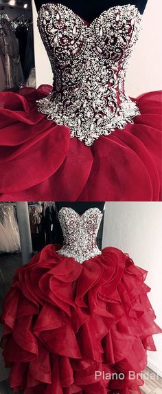 بورجوندي اللباس Quinceanera، الكرة العباءات كريستال مطرز صد مشد Elegant Organza Quinceanera Dress, Sweet 16 Organza Ball Gown Dress, Embellished Quinceanera Dress For Debutante Ball, Embellished Quinceanera Dress For Debutante Ball During Prom Season, Rhinestone Gown For Debutante Ball And Prom Season, Embellished Quinceanera Dress With Fitted Bodice For Debutante Ball, Embellished Floor-length Quinceanera Dress For Pageant, Embellished Quinceanera Dress For Prom Season Pageants, Embellished Floor-length Quinceanera Dress