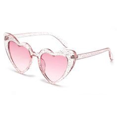 PRICES MAY VARY. ❤【HEART SHAPED SUNGLASSES】This heart shaped sunglasses is fashion modern style brand design, Containing bling glitter powder on the frame, the transparent frame is both elegant and cool. one size suitable for any face, Show Your Unique and Fashion. It is a perfect choice for parties and daily wears. ❤【UV400 PROTECTION】the lens of Transparent heart sunglasses are optimized and upgraded, it can block 90% of UVB and UVA rays. Effectively filter and block glare. ❤【SUIT ALL OCCASIONS White Heart Sunglasses, Festival Glasses, Transparent Heart, Rave Costume, Vintage Cat Eye Glasses, Transparent Frame, Heart Shaped Glasses, Rave Costumes, Vintage Festival