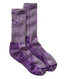 These wool hiking socks feature No Fly Zone technology that repels ticks, black flies, mosquitoes and more. Naturally moisture-wicking and breathable, they're perfect for hiking, trekking into town or just about anything outdoors. Slightly Fitted. In a soft, moisture-wicking blend of 77% Merino wool, 21% nylon and 2% Lycra spandex. Made with a blend of responsibly-sourced Merino wool that’s naturally odor-resistant and breathable. Machine wash and dry. Proven to outlast the competition, in both Wool Hiking Socks, Black Fly, Hiking Socks, Men's Socks, Get Outside, Ll Bean, Men's Accessories, L L Bean, Crew Socks